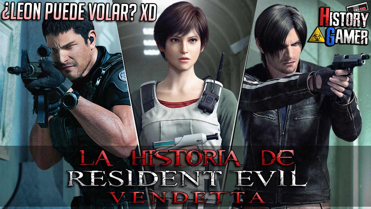HISTORIA de Resident Evil: Vendetta 🗑️ | (Festival de tiros, sangre y acción irreal) JHON WICK