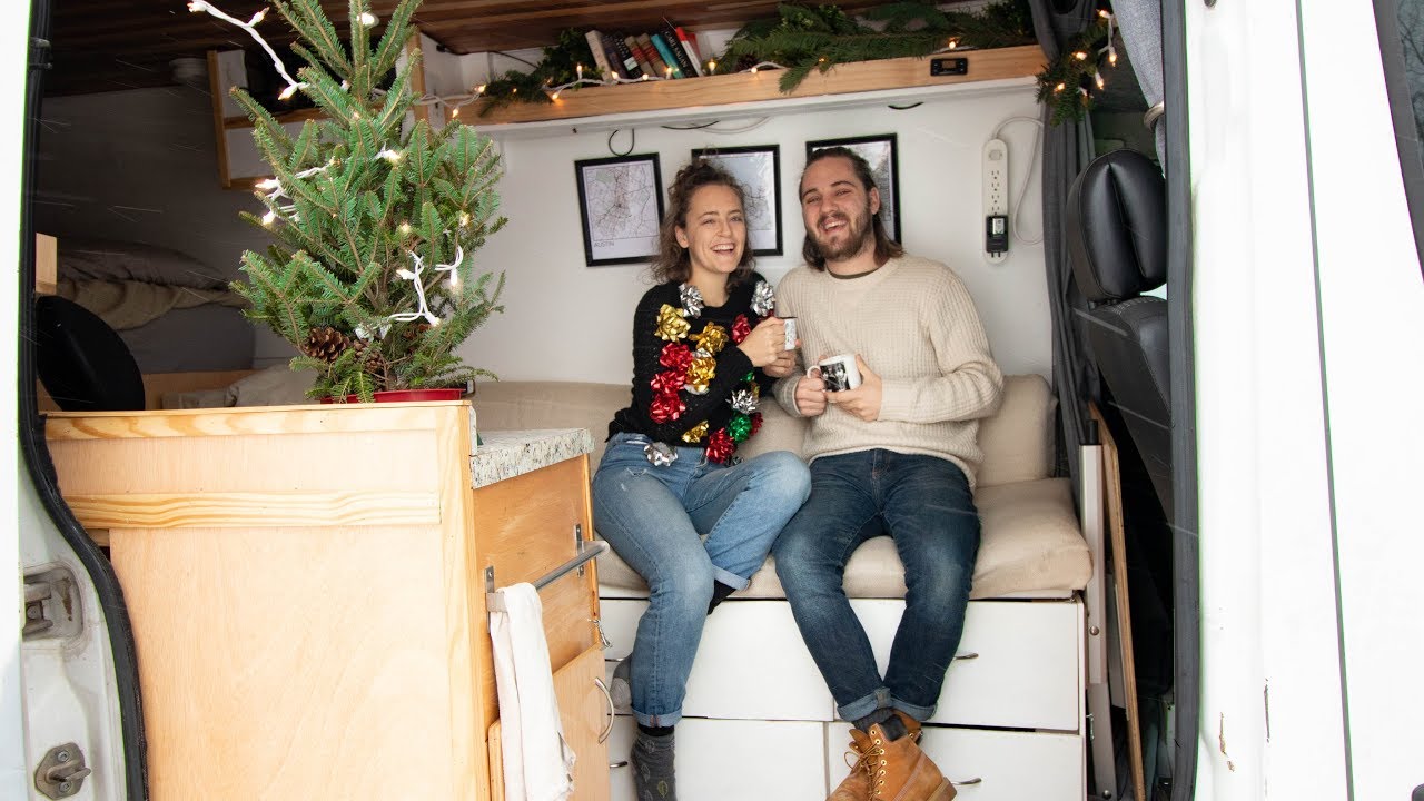 SPENDING CHRISTMAS LIVING IN A VAN