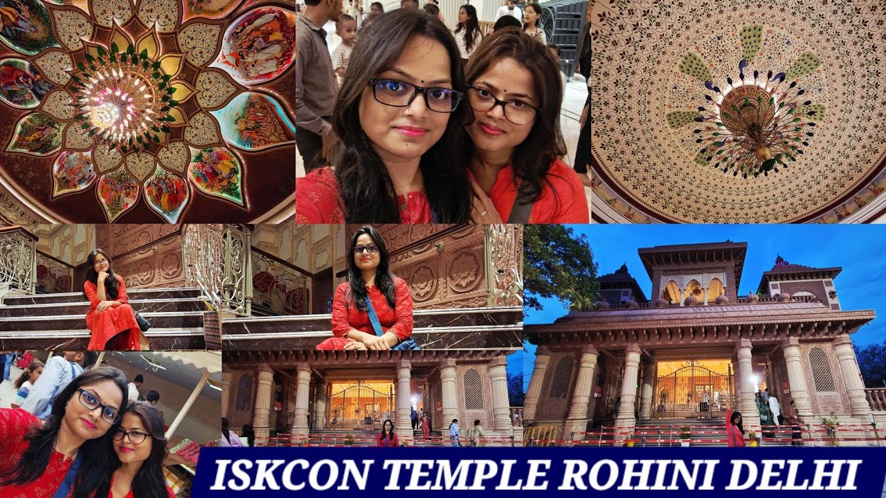 [VLOG] ISKCON TEMPLE ROHINI DELHI VLOG 🛕🛕🙏🏻❤️😍📍New Delhi ❤️❤️ Happy Janmashtami 🙏🏻 