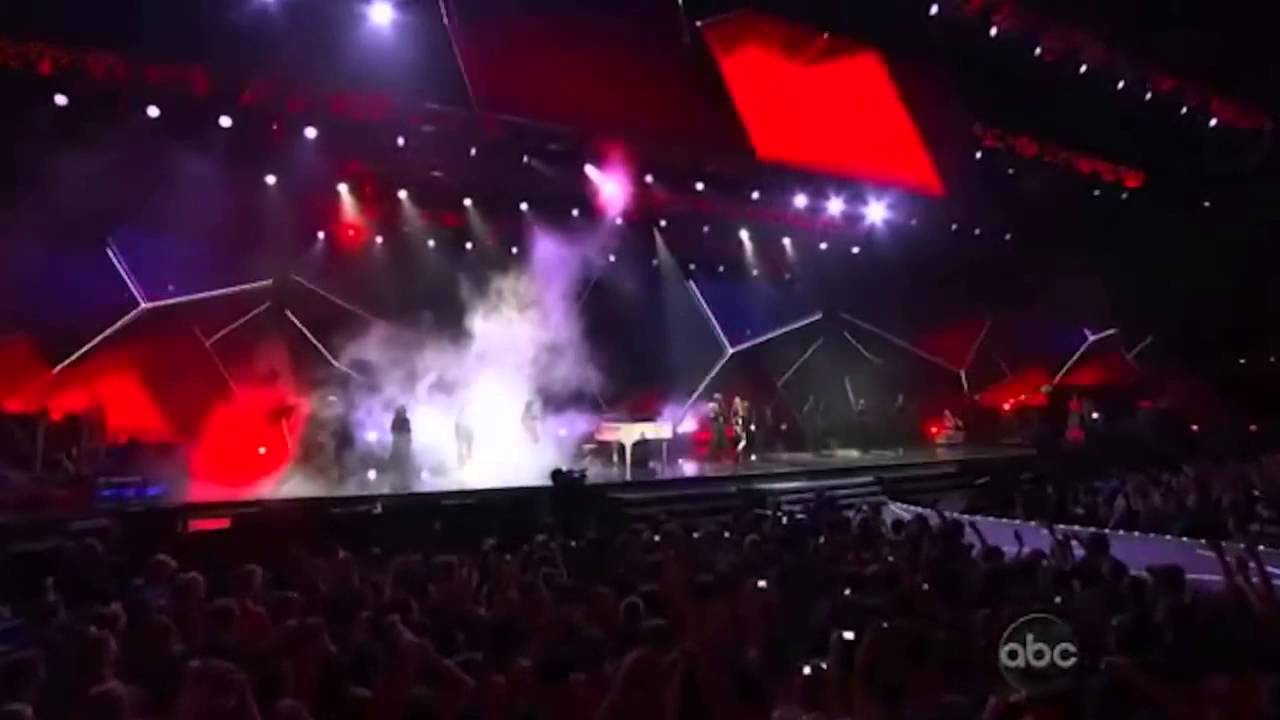 Onstage with The Black Eyed Peas