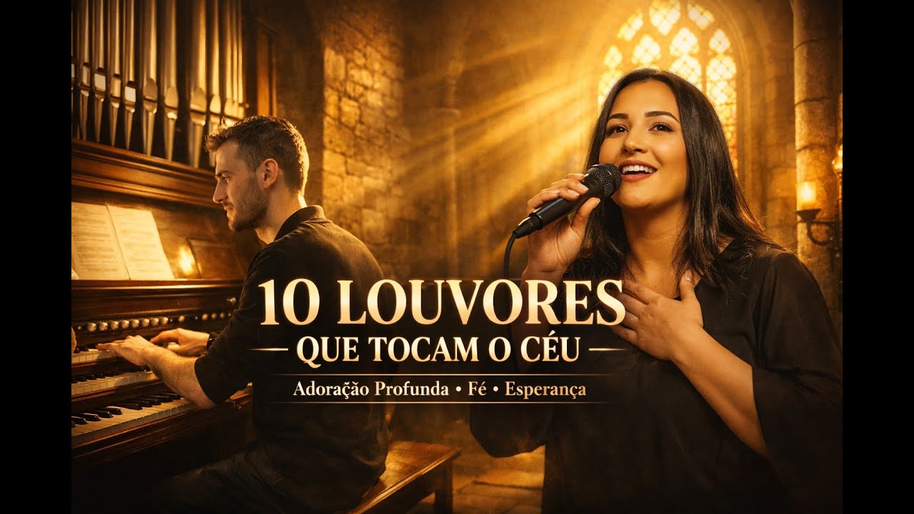 10 Louvores Que Tocam o Céu | Adoração Profunda Para Orar e Descansar