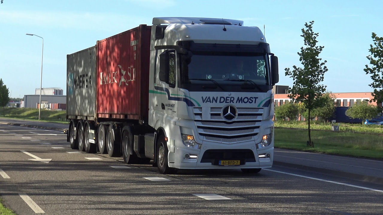 containertransport over de weg 2017 deel 36