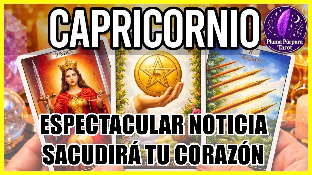 Capricornio ☘️  Se Aproxima El Golpe De Suerte Más Gigante De Tu Vida ! ☘️#Capricornio