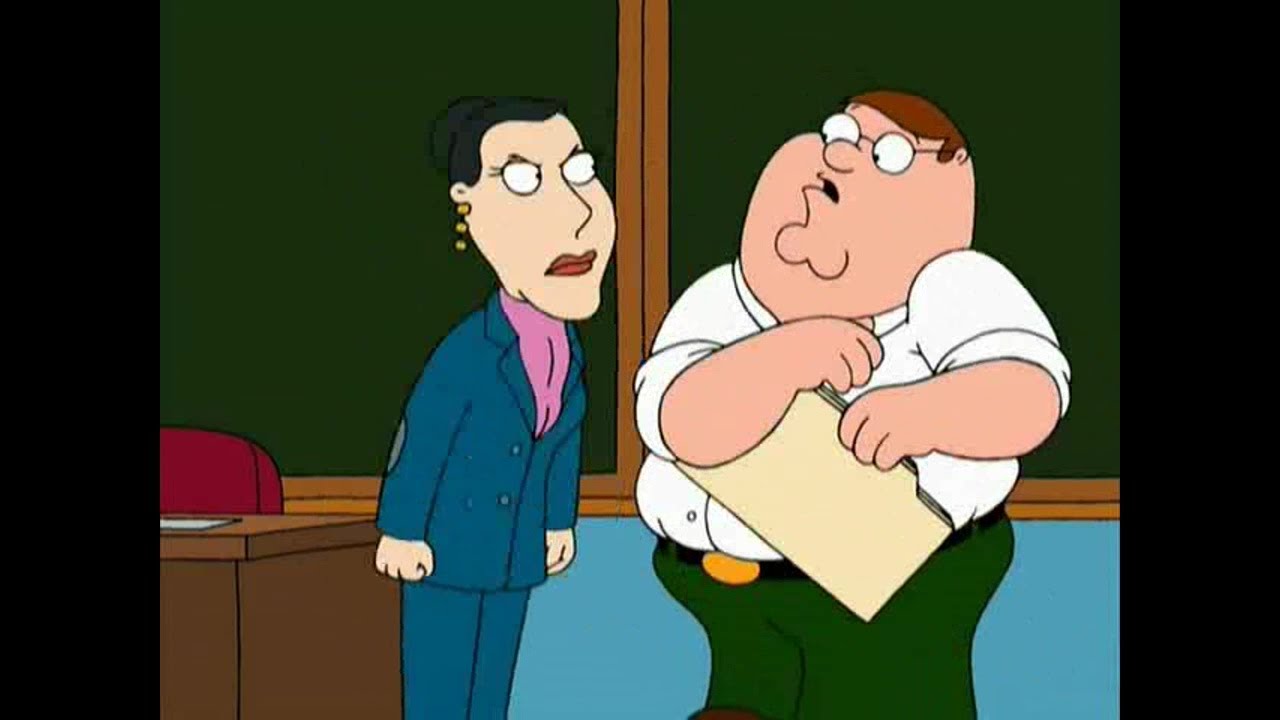 Family Guy - Peter's training with Miss lronbox