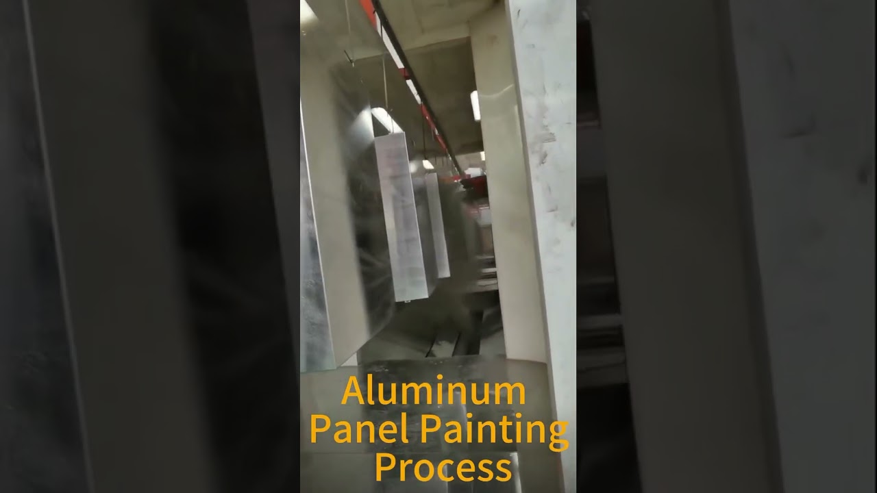 Aluminum Panels Painting Process 