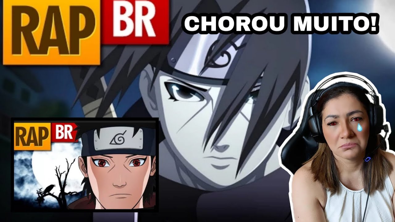 ELA CHOROU! Mãe React |2 EM 1| Tauz |  Rap do Itachi e Rap do Shisui (Naruto)