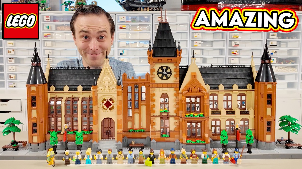 Обзор LEGO University of Science | Bricklink Designer Program, серия 8