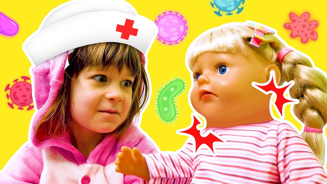 Ich heiße Bianca - Neue Folge. Baby Born ist krank. Spielspaß mit Puppen und Bianca