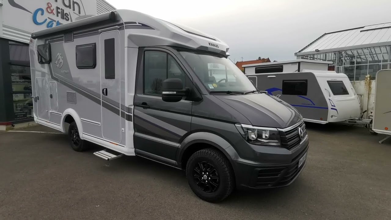CAMPING-CAR 4 ROUES MOTRICES KNAUS VAN TI PLATINIUM 650 SELECTION PORTEUR VOLKSWAGEN CRAFTER BVA.