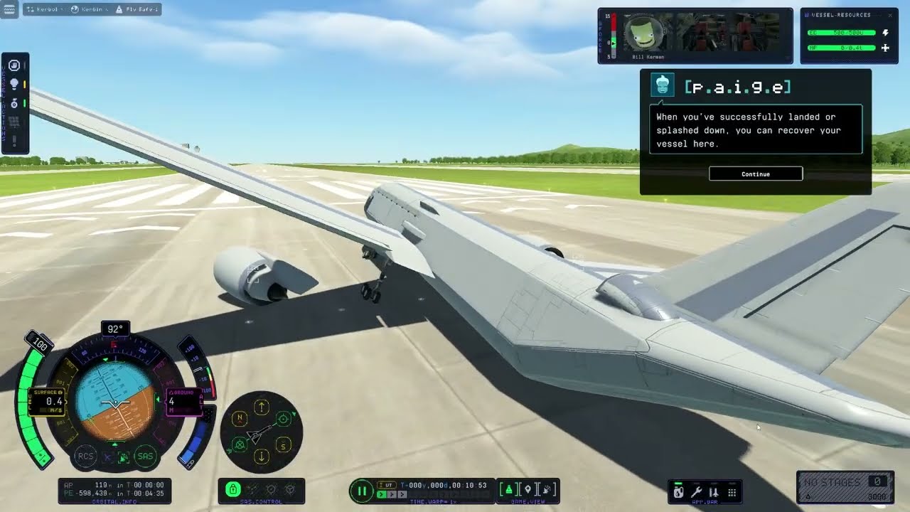Playing KSP 2 until I get a bug