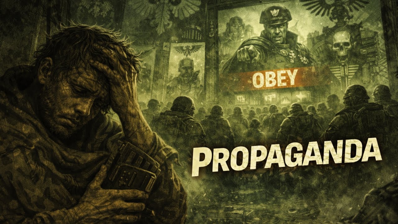 What It’s Like To Be a Citizen Living Under Constant Propaganda in Warhammer 40K