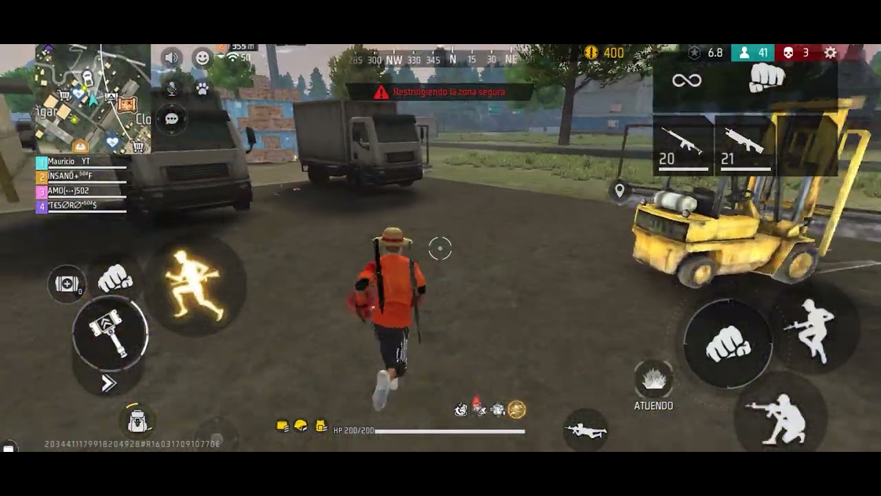 Asiento del nuevo reto de￼ freefire  #CastigoFF #freefire #free_fire #frefire 
