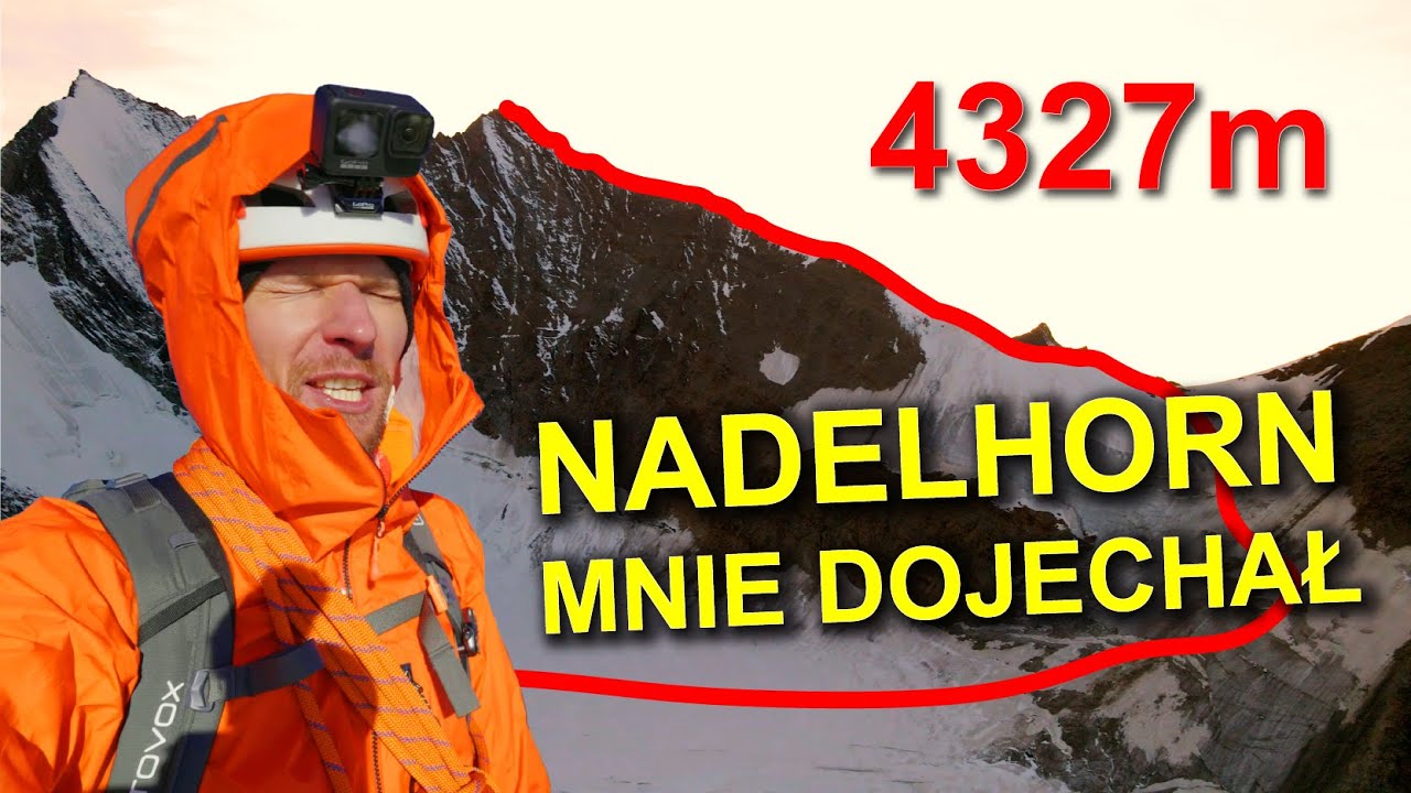 Nie taka łatwa góra jak myślałem | Wejście na Nadelhorn drogą normalną