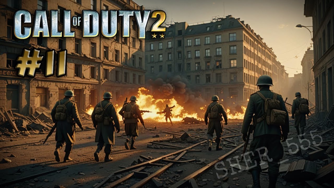 Call of Duty 2 (2005) #11 ► FRANSIYAdagi jang davom etmoqda ► O'zbekcha LET'S PLAY