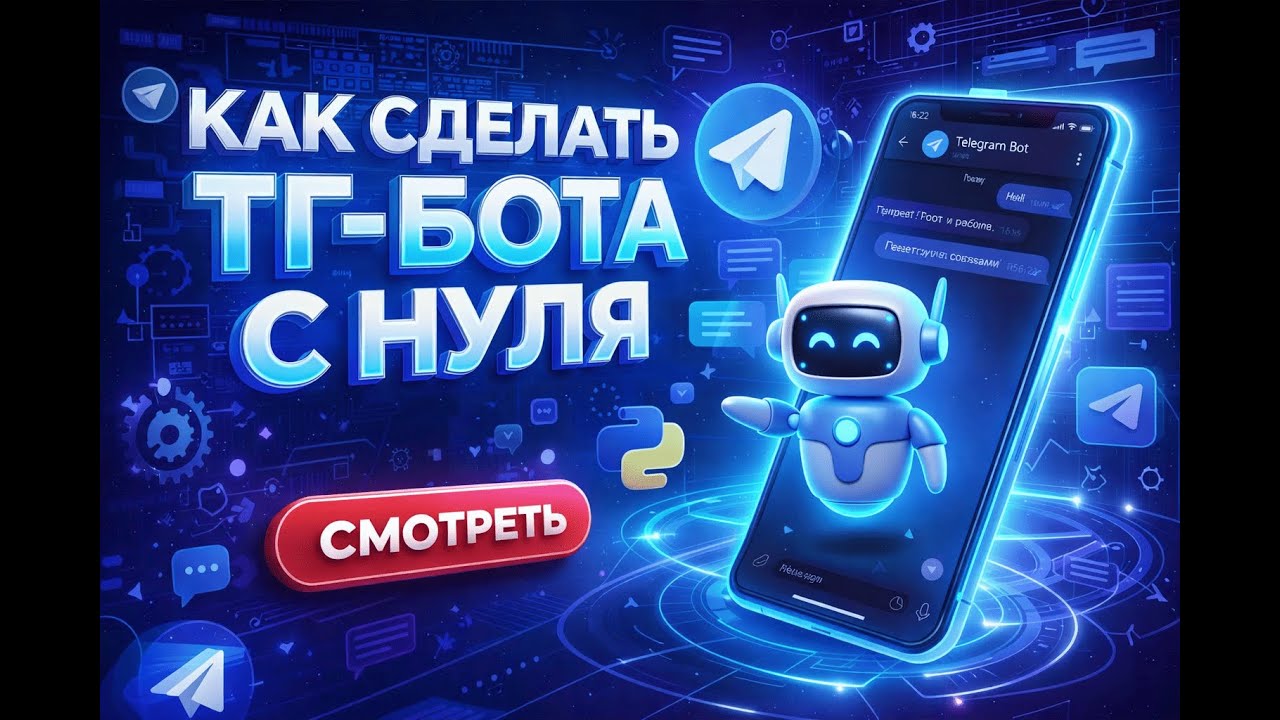 👉 Как сделать ТГ-бота с нуля | Создание Telegram бота для бизнеса и проектов