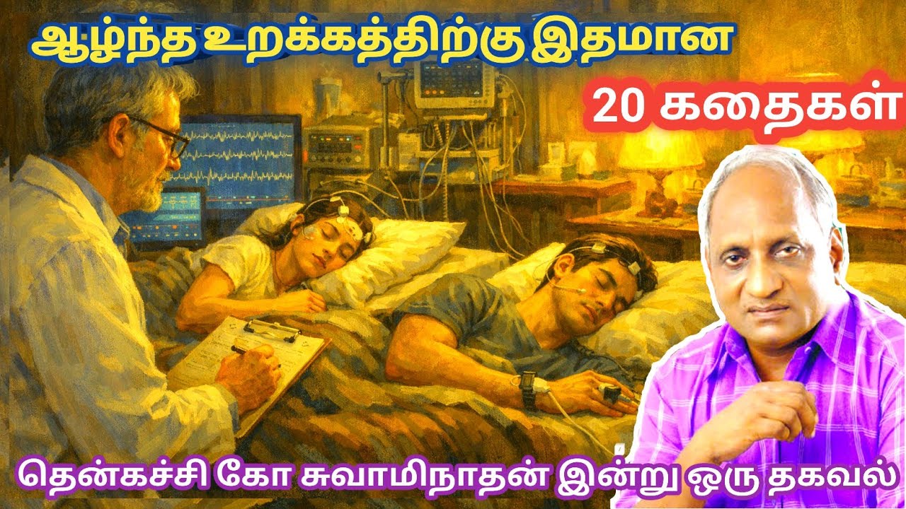 மன அழுத்தம் நீங்கி மன அமைதி   பெற சிறந்த பத்து கதைகள் | தென்கச்சி கோ சுவாமிநாதன் கதைகள்