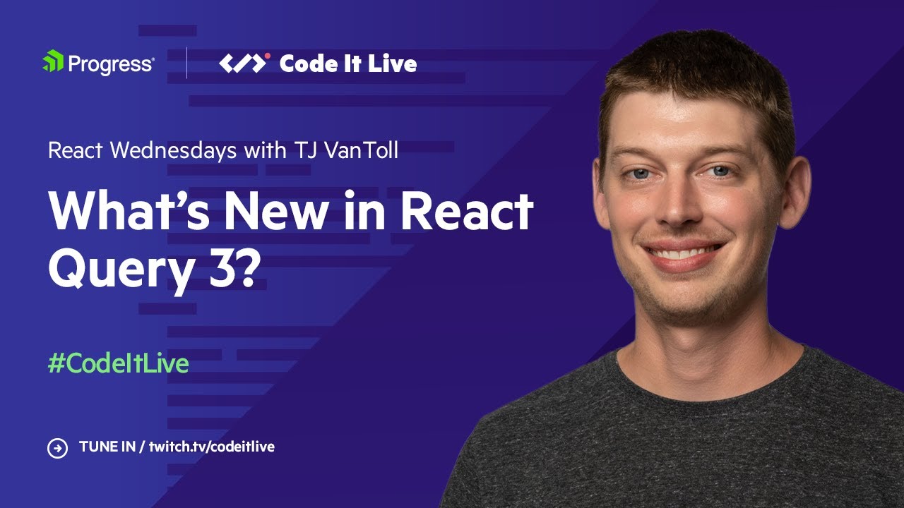 React Wednesdays: What’s New in React Query 3? | With Tanner Linsley