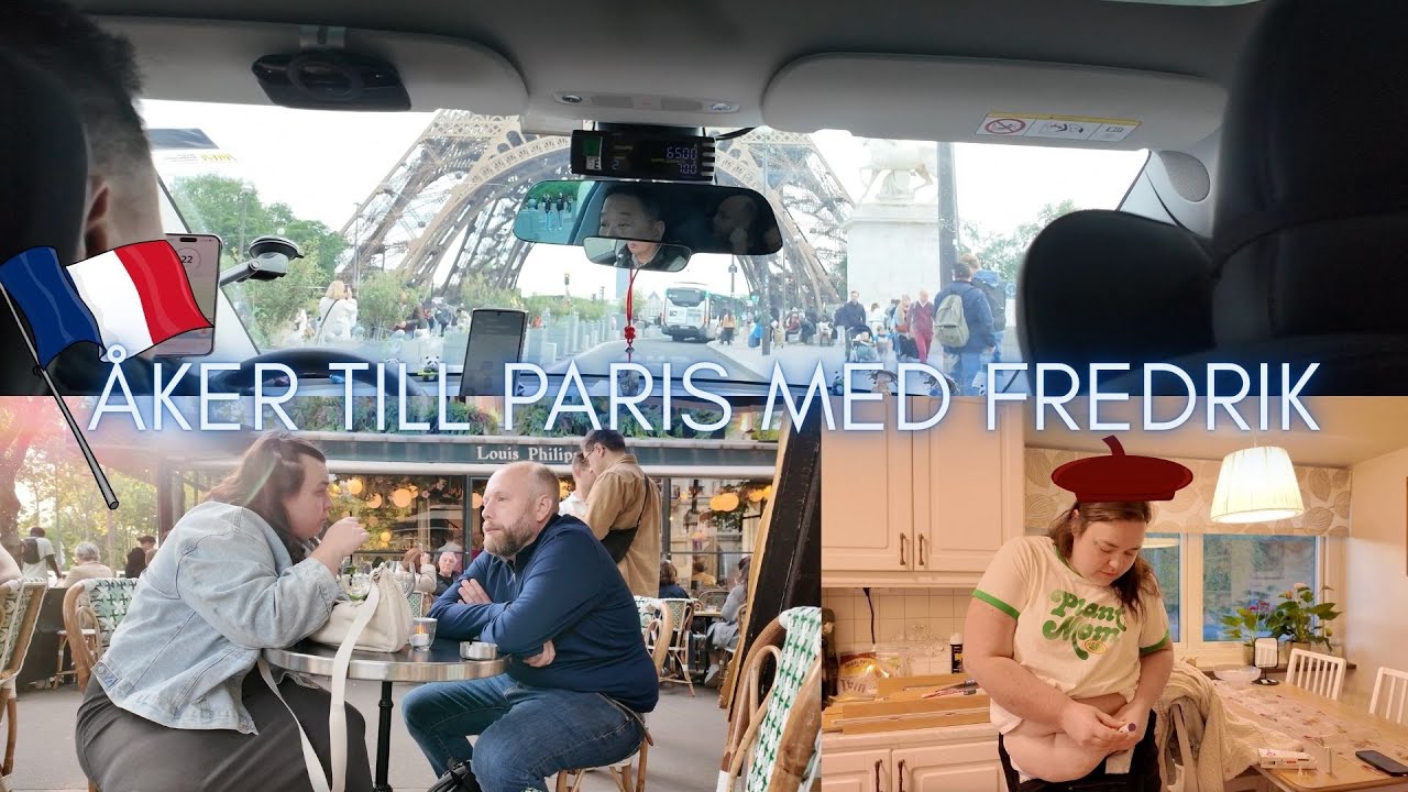 VI ÅKER TILL PARIS, HÄNG MED!! ✈️(TAR DUBBELDOS AV MEDICIN hur smidigt när man ska iväg?) PARIS 2025