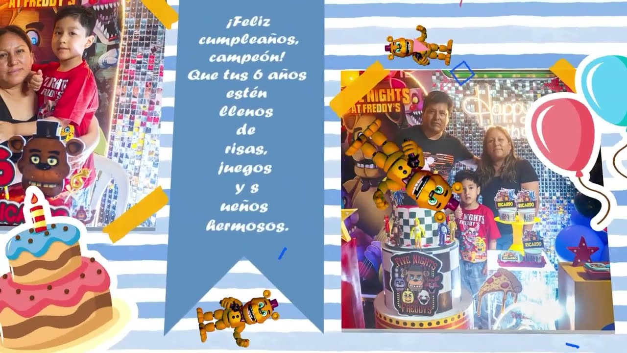 RICARDITO, Mis 6 Añitos