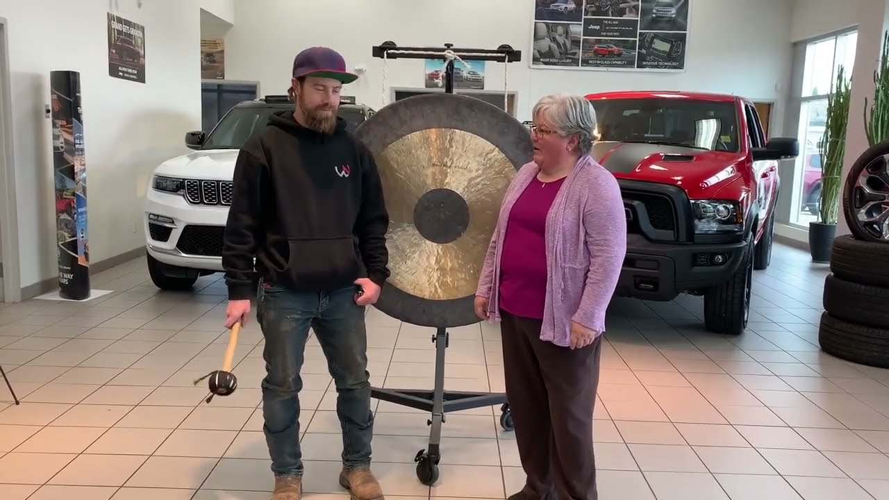 Derek from Wasketenau, AB Heads Home in a RAM 3500 from Redwater Dodge