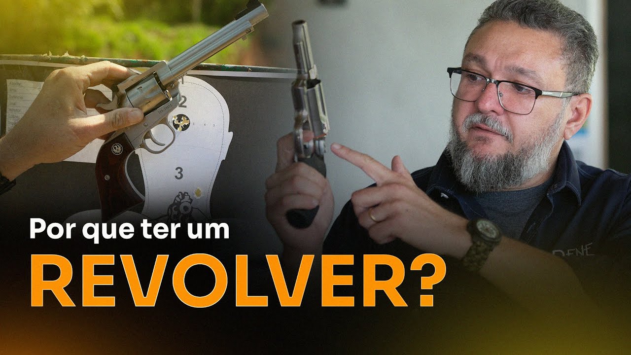 REVOLVER  é uma arma OBSOLETA! Já ouviu isso?