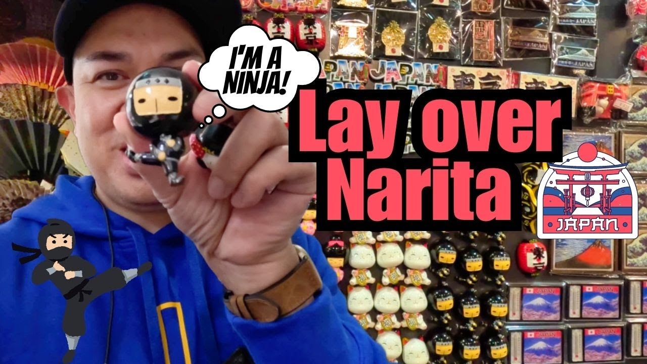 2.5 Hours layover, what to do?  Narita Japan (Lay Over) 4K 🇯🇵