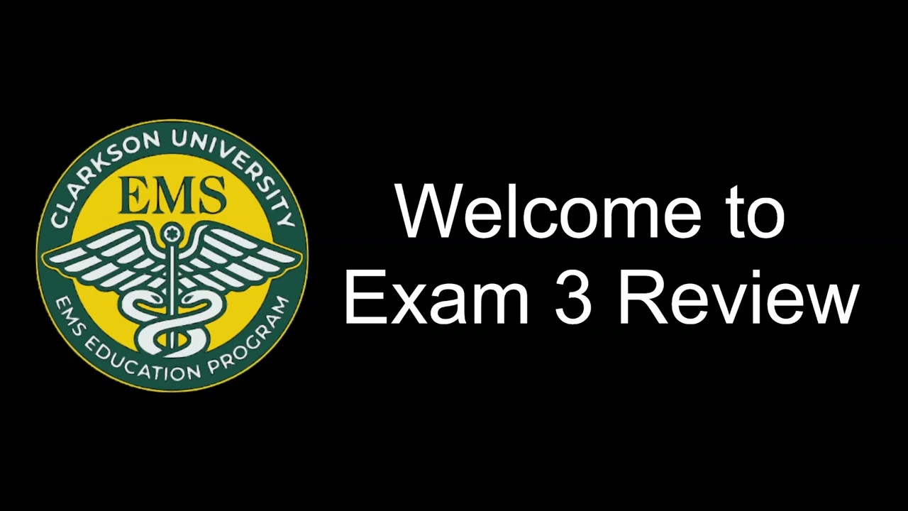 Exam 4 Review