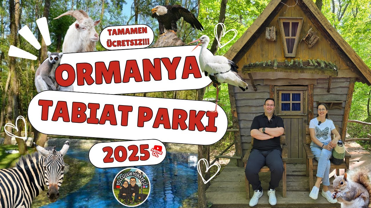 #Ormanya #Tabiat Parkı'nda Bir Gün | Hobbit Evleri, Kamp, Karavan, Doğa, #Piknik Hayvanlar!