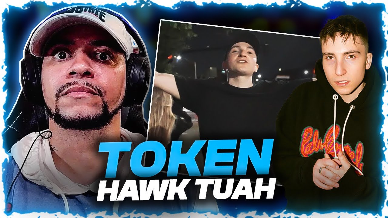 DUDE CAN SPIT THOUGH.....  Token - Hawk Tuah (LIVE REACTION)