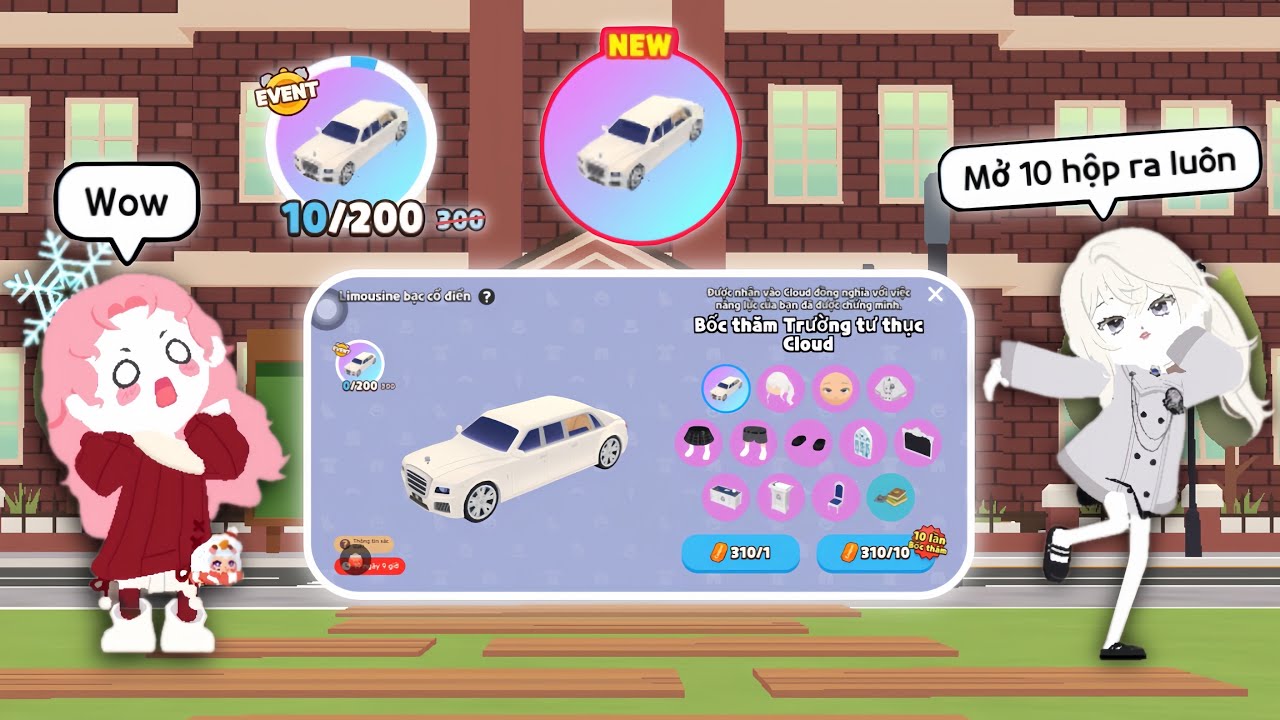 [Play Together] NgọcThanh2k3 MỞ HỘP BỐC THĂM TRƯỜNG TƯ THỤC CLOUD VÀ CÁI KẾT