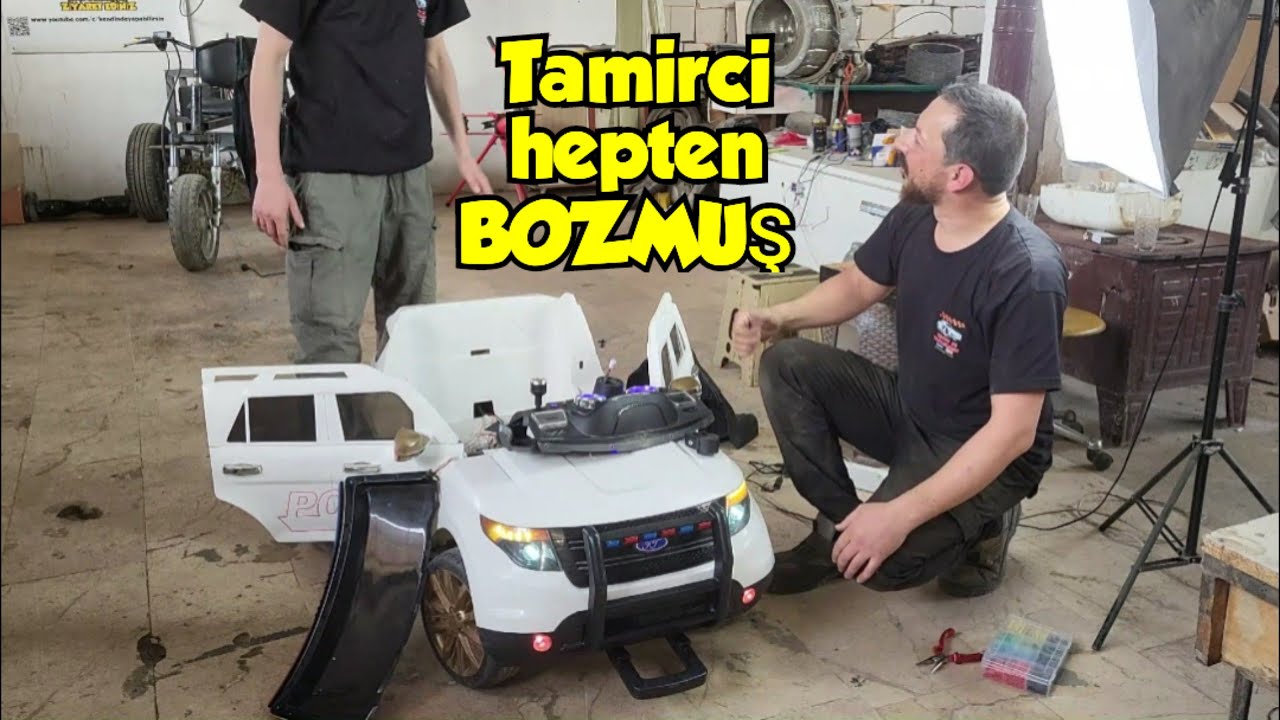 Basit tamir işleri, akülü araba tamiri, kendin yap tamiri