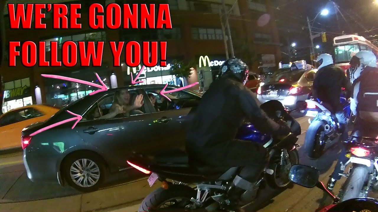 DRUNK GIRLS LOVE MOTORCYCLES!