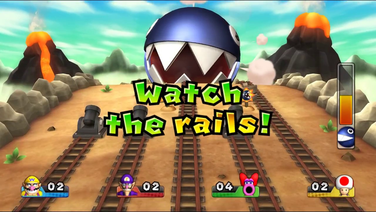 Mario Party 9 Boss Rush #3 Wario vs Waluigi vs Birdo vs Toad Master Difficulty
