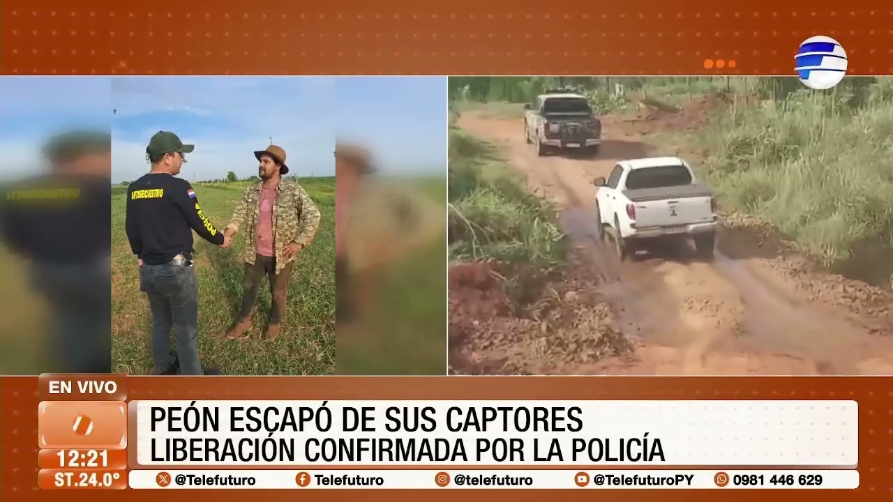 Peón escapó de sus captores