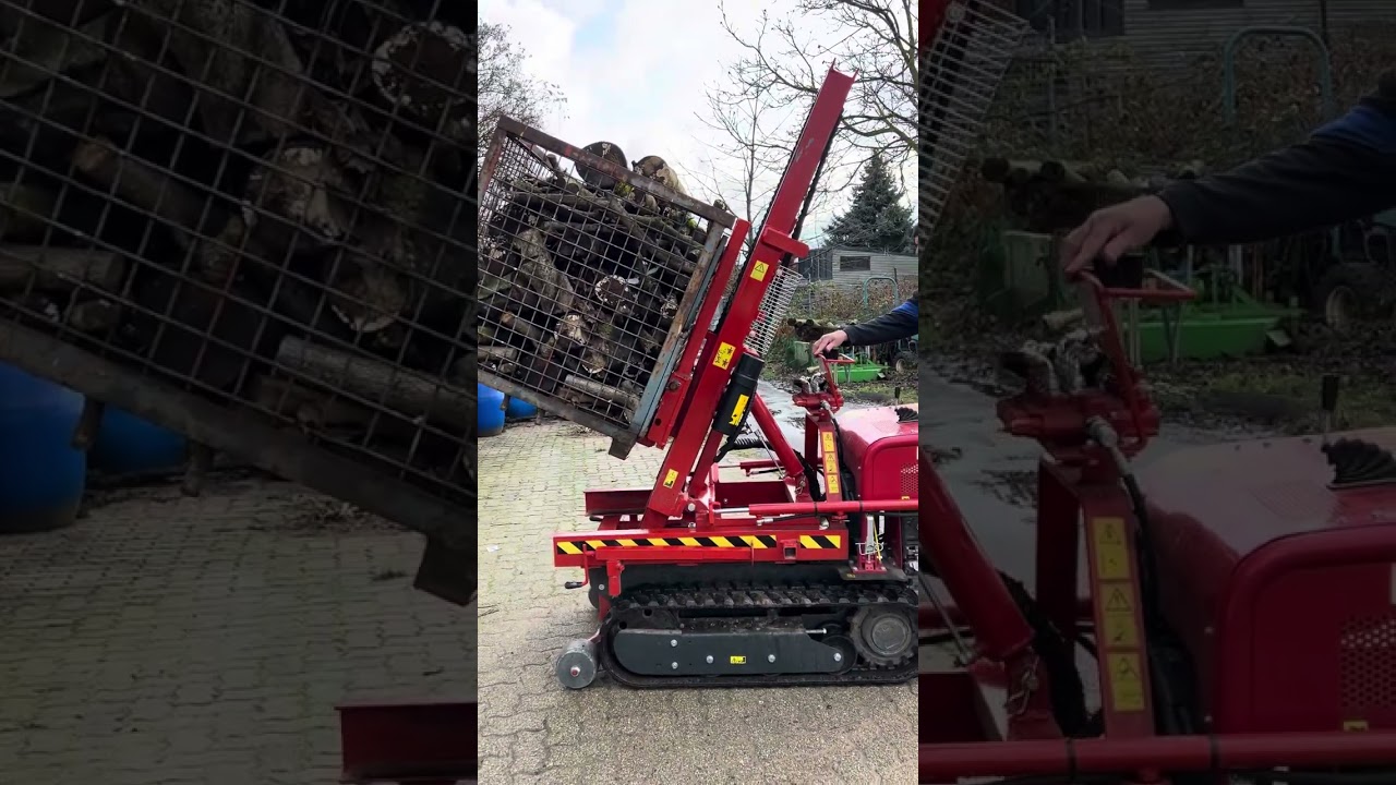 Raupenstapler - Theilmann Landtechnik GmbH - Raupe Stapler Transportraupe Imkereiraupe Hubgerät