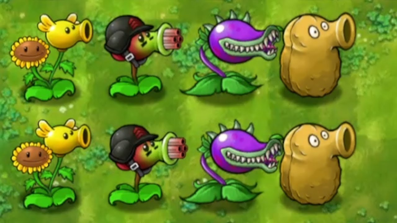 PvZ Fusion - Adventure mode Lvl. 4-6 Gameplay Walkthrough