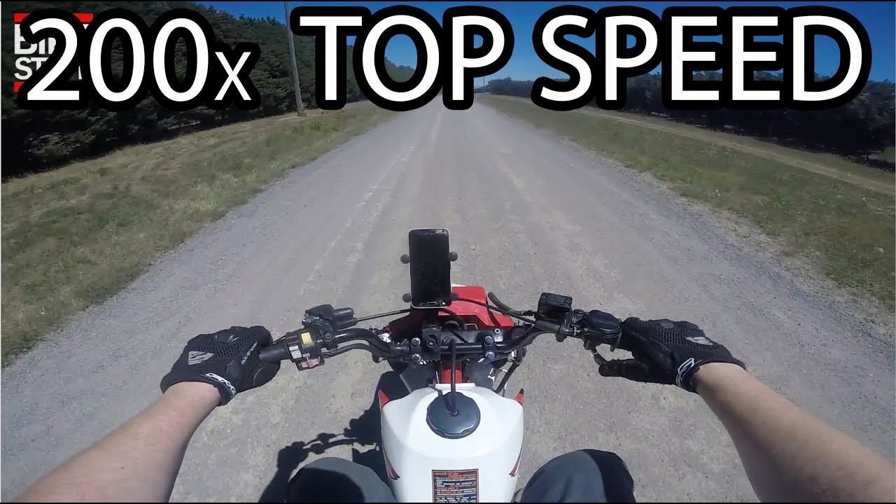 1986 Honda ATC 200x Top Speed - GPS