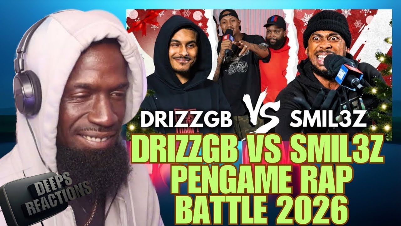 DRIZZGB vs SMIL3Z | PenGame Rap Battle 2025 | Deepsspeaks (Reaction)