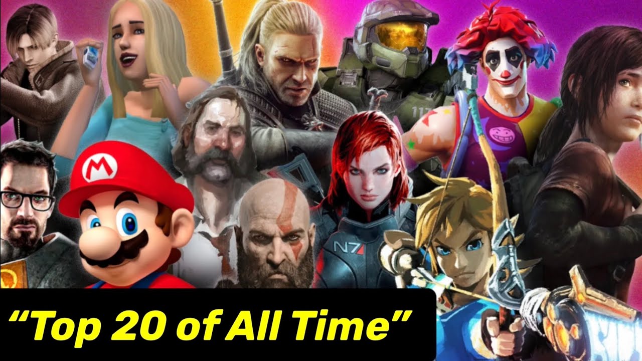 The Top 20 Most Iconic Game Characters of All Time