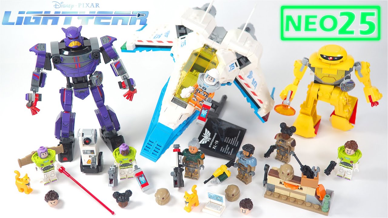 All LEGO Lightyear Set | Compilation of All LEGO Lightyear Sets | LEGO Stop Motion Build Review