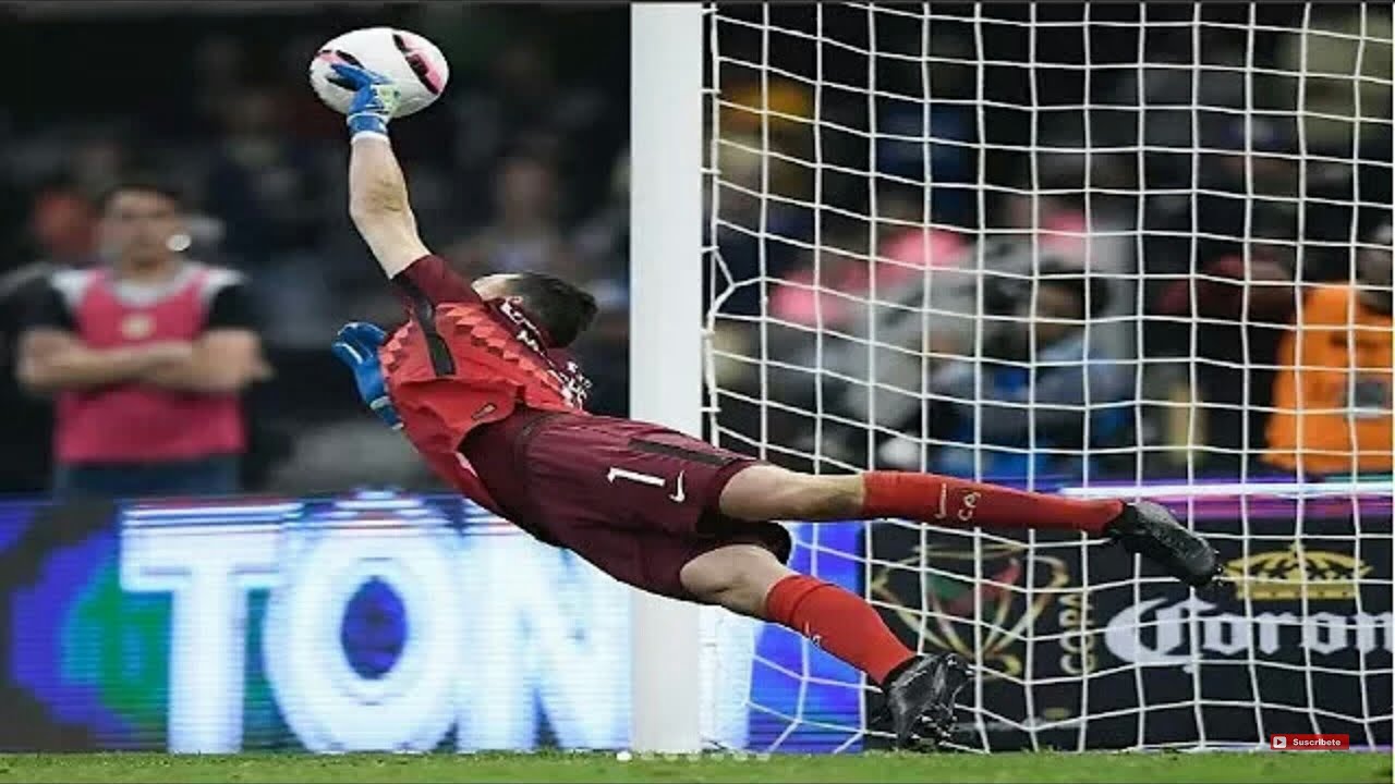 All penalty saves by agustin marchesin 2016\17