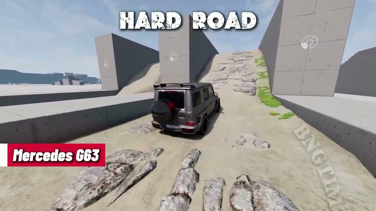 Mercedes G63 vs Range Rover Sport - which Model is Strong #beamngdrive #challenge #beamng 