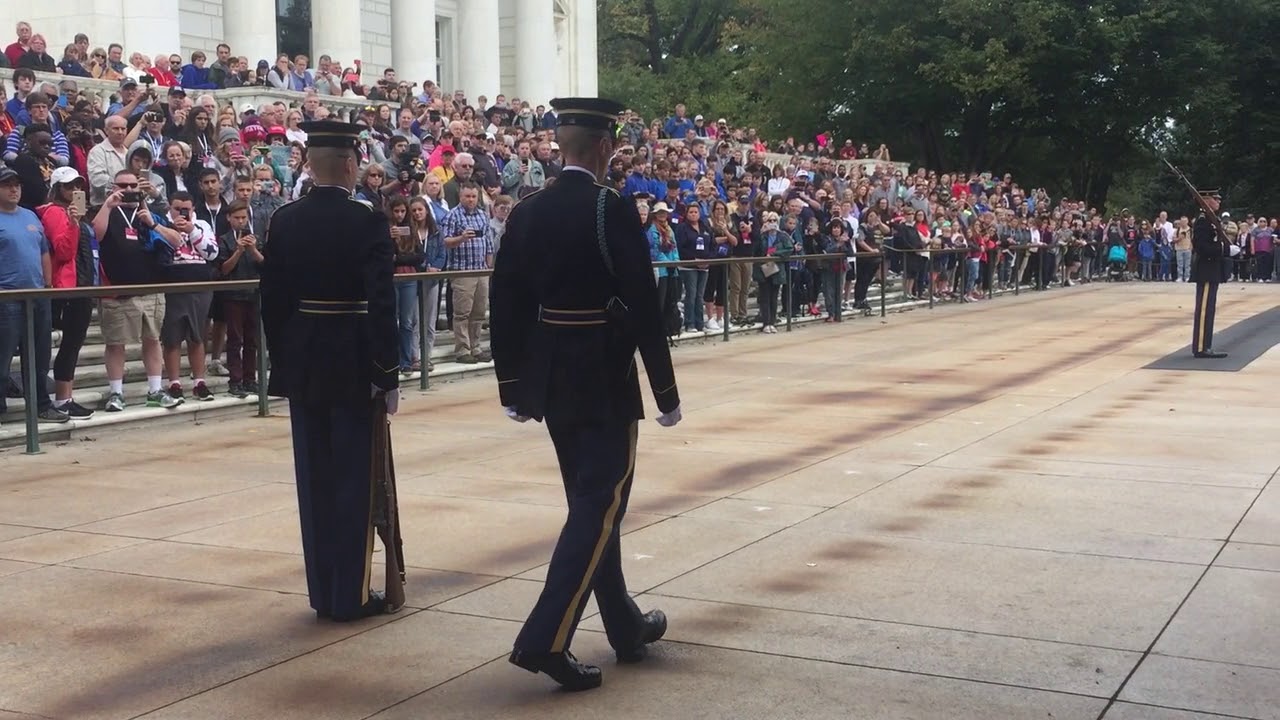 PSHF at Changing of the Guard/Arlington National Cemetery