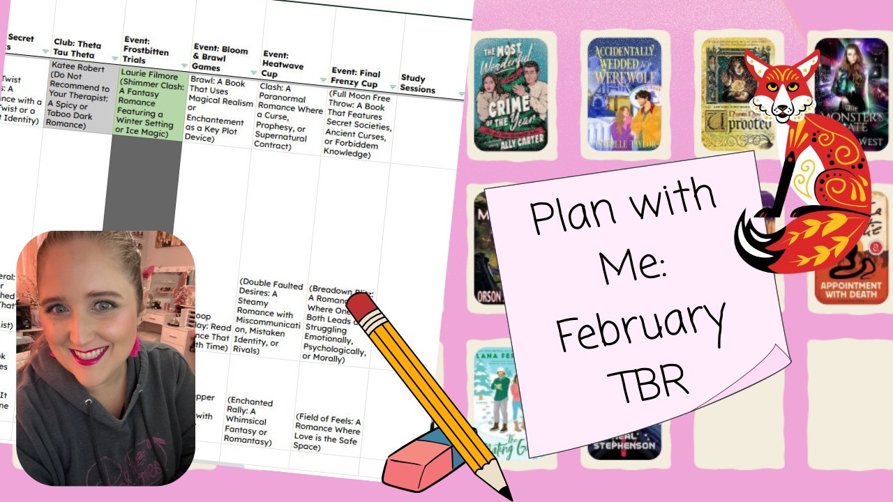 My February TBR | Lots of Moving Parts and a Short Month Means a Stricter Plan