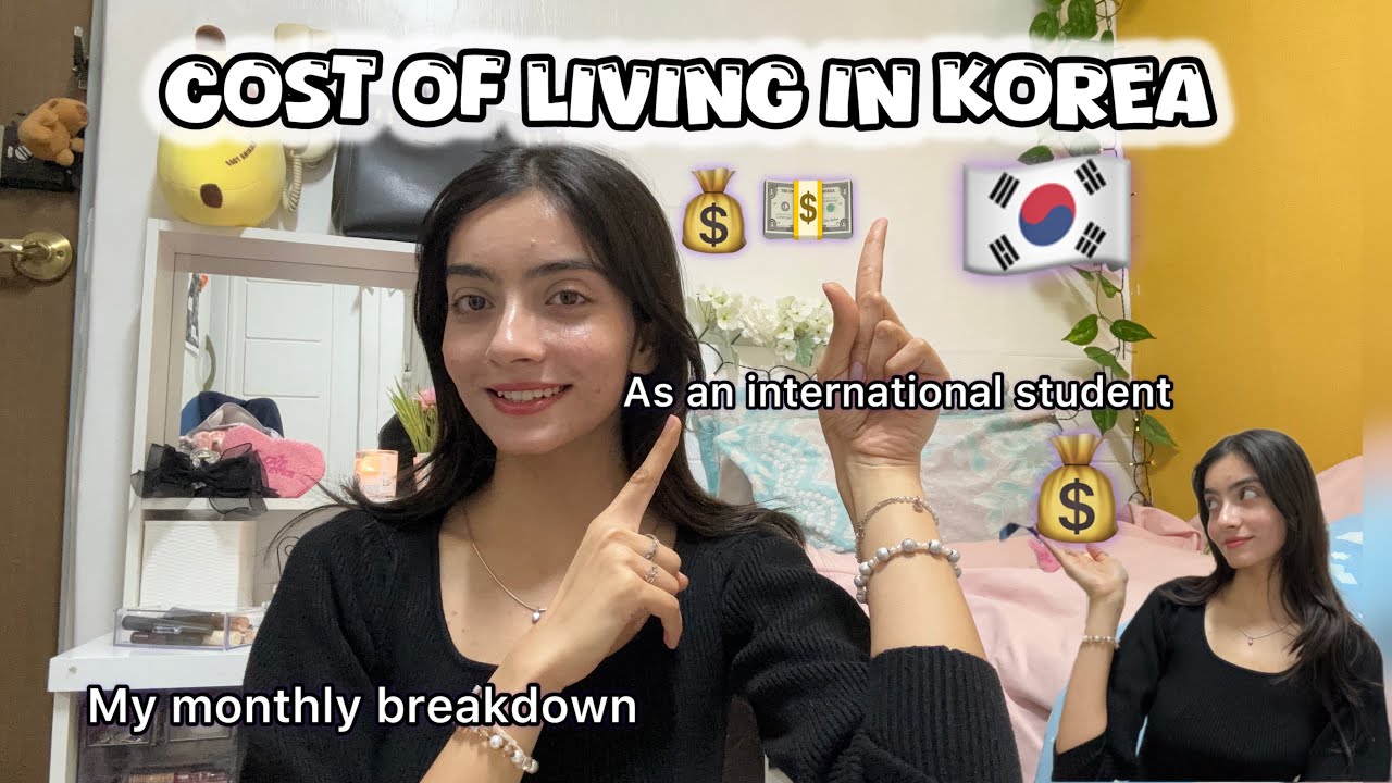 🇰🇷Cost of Living in Korea as an International Student/ Here's my monthly breakdown #korea #dailyvlog