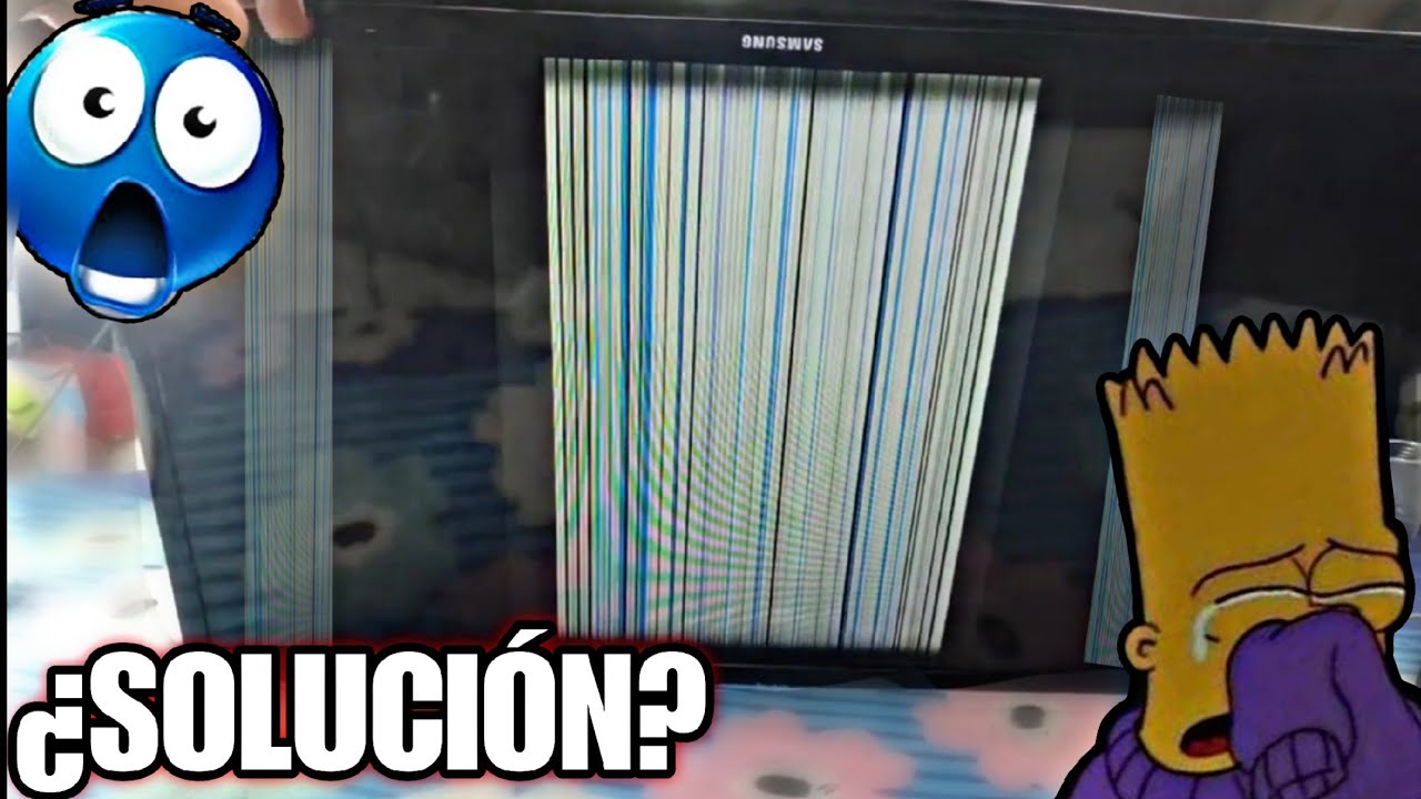 📺TV SAMSUNG IMAGEN CON RAYAS CAMINANDO ❌LG, SONY Hv280wx2 260 PANEL REPAIR APRENDE FÁCIL