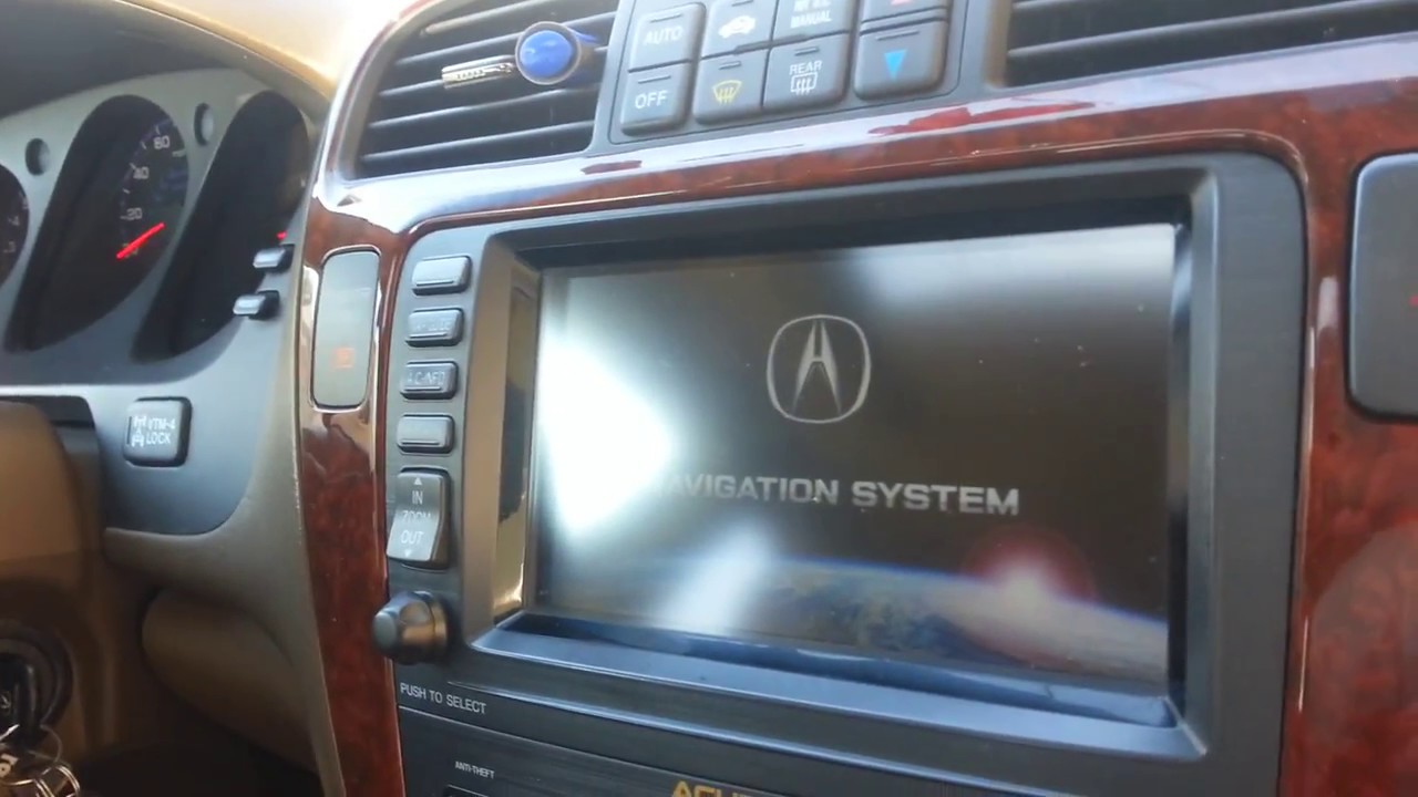 2005 ACURA MDX ALL INTERIOR LIGHTS, NAVIGATION SCREEN  FUSE BOX LOCATION