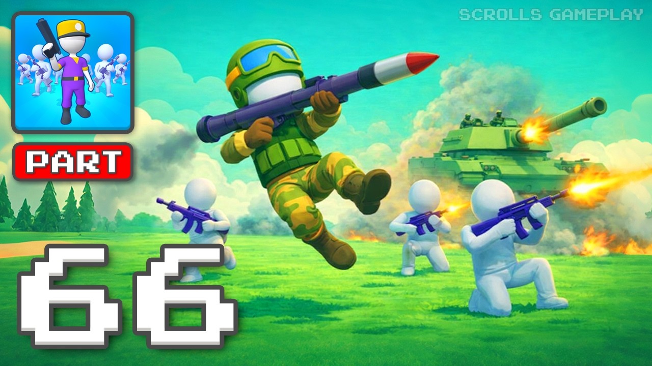 Army War Camp: Battle Game - Gameplay Walkthrough Part 66 - Soldiers Ready For War (iOS, Android)