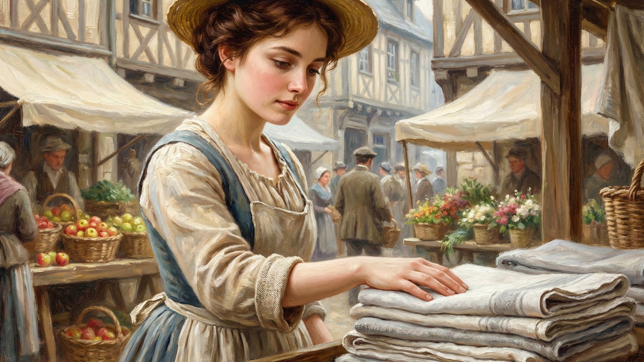 Early Morning Market in the French Countryside | Relaxing Classical Music