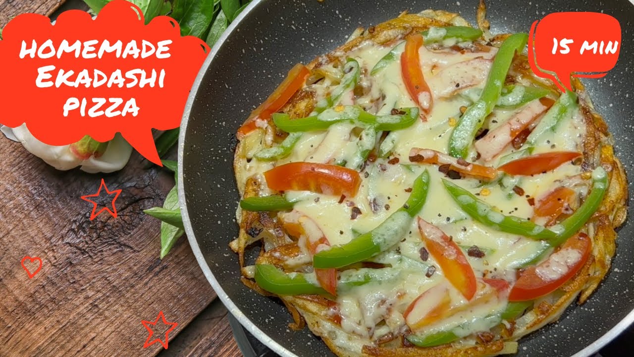 Ekadashi Special pizza | Potato Rosti | Potato Pizza | 15 Minutes Recipe | Vrat Recipe By Gulab Hari